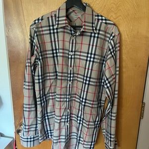 Burberry Womens Blouse size Large